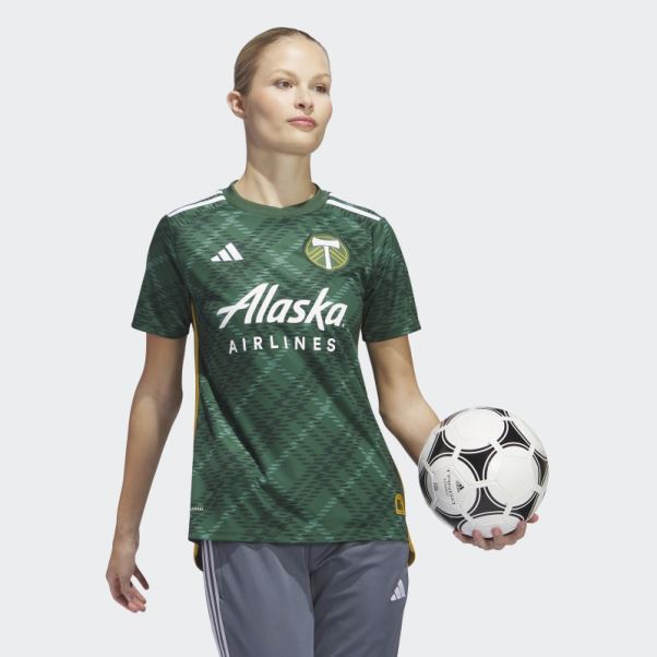 Maillot Domicile Portland Timbers 23/24 Adidas Tech Forest