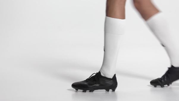 Chaussure Adidas Predator Precision.1 Noire Pour Sol Ferme