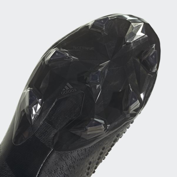 Chaussure Adidas Predator Precision.1 Noire Pour Sol Ferme