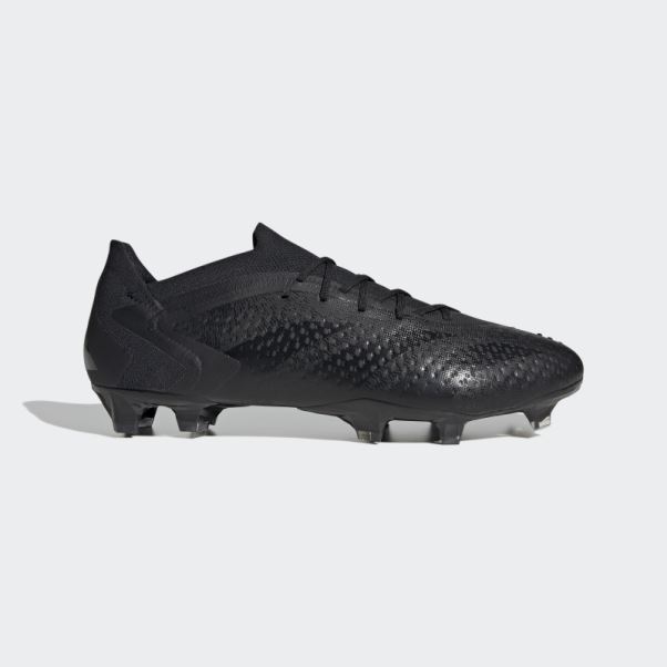 Chaussure Adidas Predator Precision.1 Noire Pour Sol Ferme
