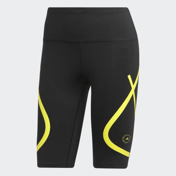 Adidas By Stella Mccartney Short Cycliste Truepace Noir Mode
