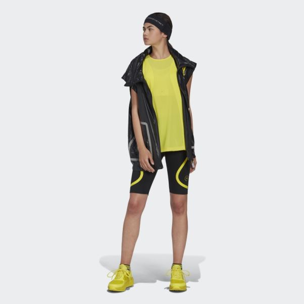 Adidas By Stella Mccartney Short Cycliste Truepace Noir Mode