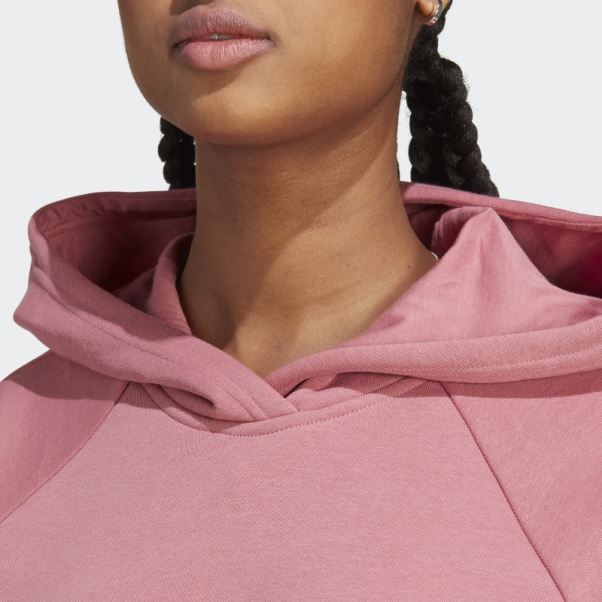 Tout Szn Polaire Copain Sweat à Capuche Adidas Rose