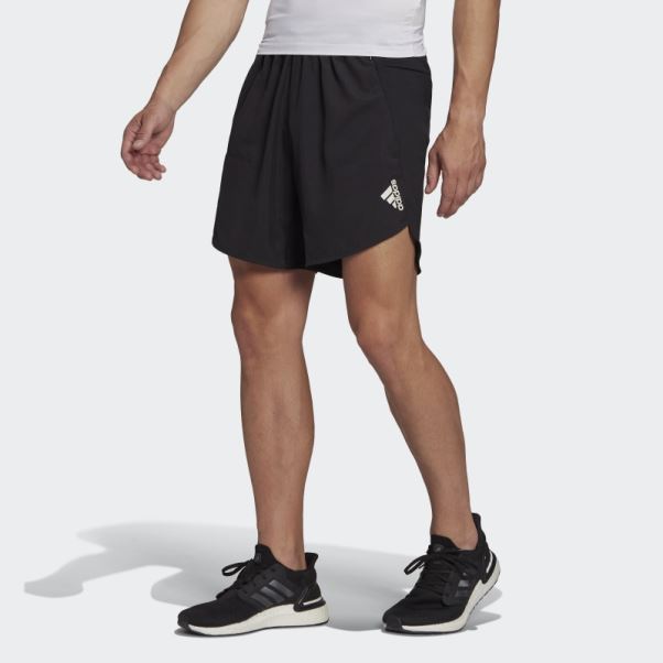 Chaud Conçu Pour Le Short D'entraînement Adidas Noir