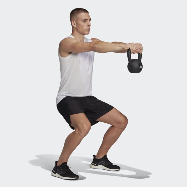 Chaud Conçu Pour Le Short D'entraînement Adidas Noir