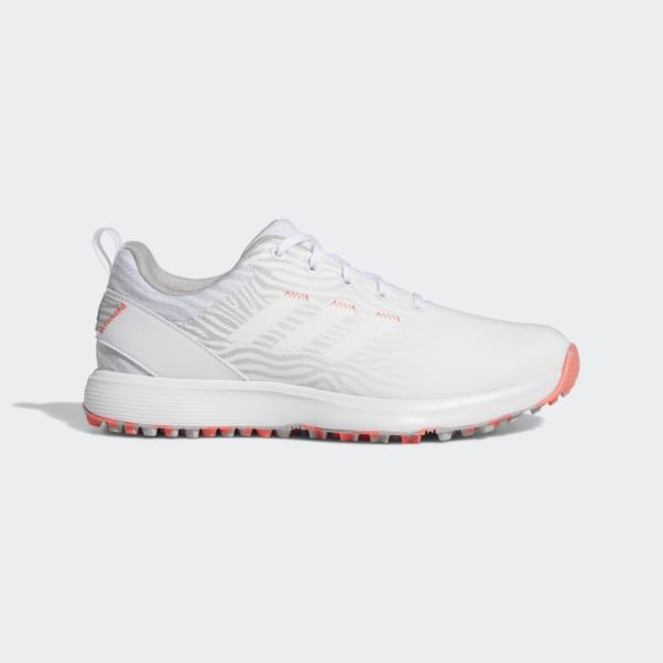 Chaussures De Golf Sans Crampons S2g Pour Femmes Blanc Adidas