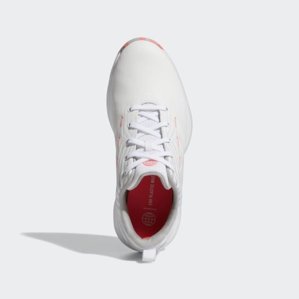 Chaussures De Golf Sans Crampons Adidas S2g Pour Femmes Blanches