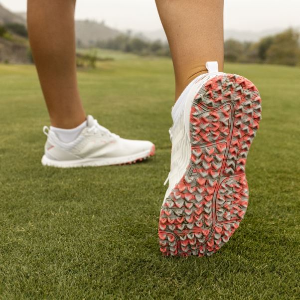 Chaussures De Golf Sans Crampons Adidas S2g Pour Femmes Blanches