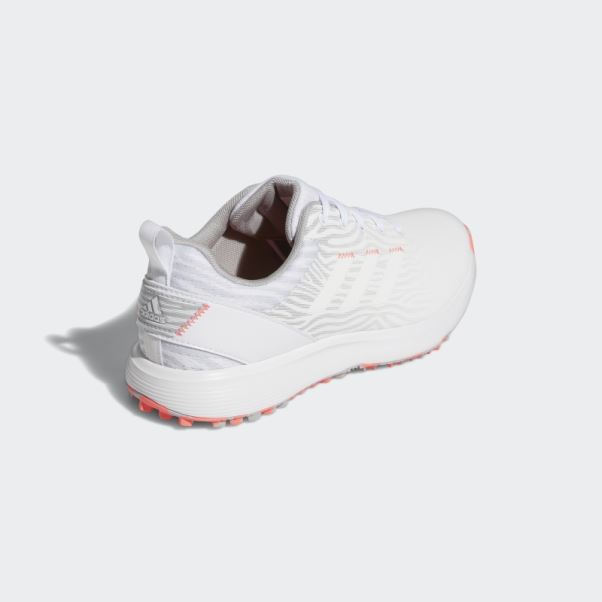 Chaussures De Golf Sans Crampons Adidas S2g Pour Femmes Blanches