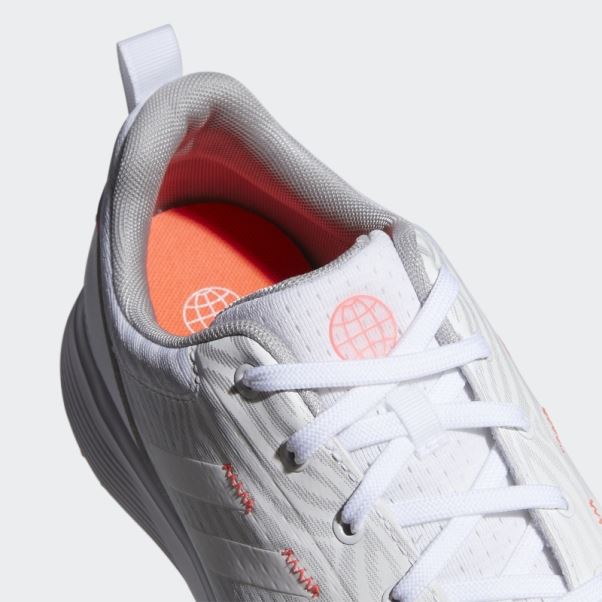 Chaussures De Golf Sans Crampons Adidas S2g Pour Femmes Blanches
