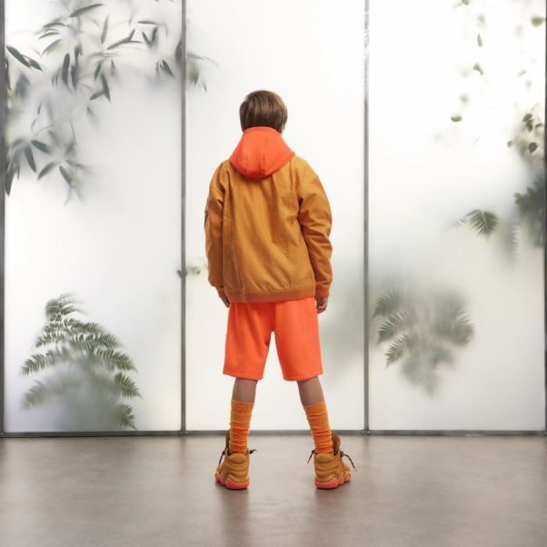 Veste En Toile Adidas Focus Orange
