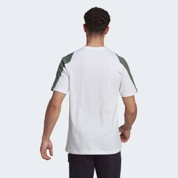Adidas Future Icons Badge Brodé De Sport T-shirt Blanc