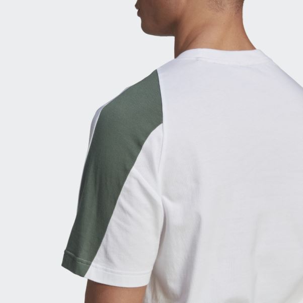 Adidas Future Icons Badge Brodé De Sport T-shirt Blanc