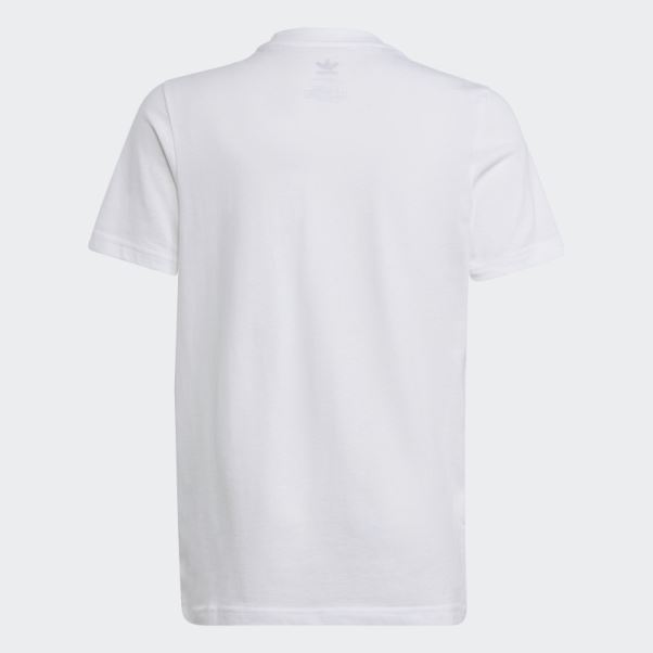 Tee Shirt Camo Blanc Adidas Mode