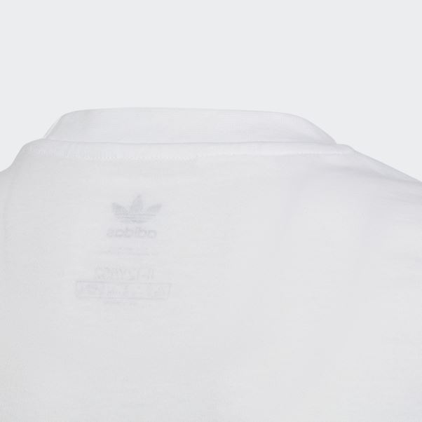T-shirt Camouflage Adidas Blanc