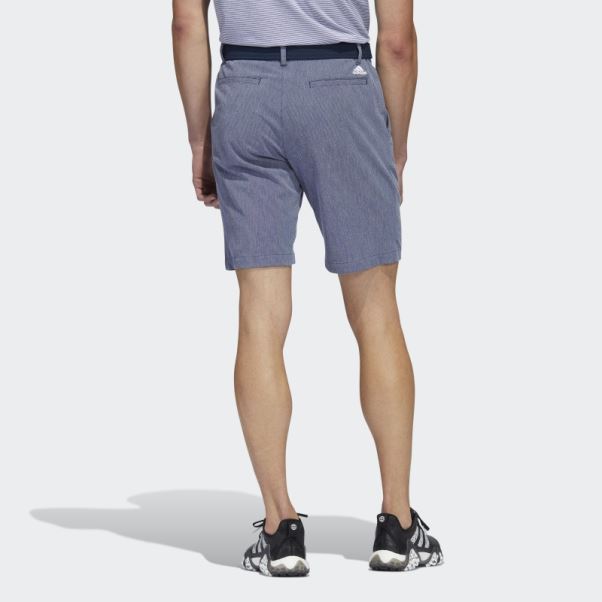 Short Adidas Bleu Marine Hachuré