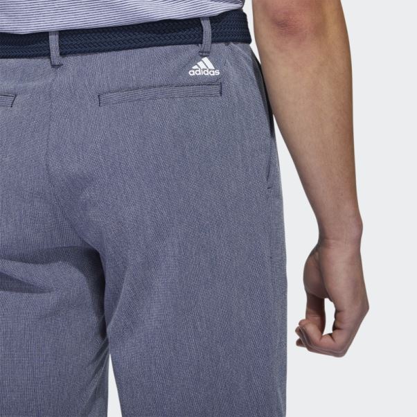 Short Adidas Bleu Marine Hachuré