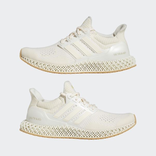 Adidas Ultra 4d Chaussures De Course Blanc