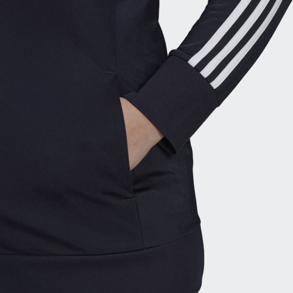 Ink Essentials Warm-up Tricot Slim 3-stripes Track Jacket (taille Plus) Adidas