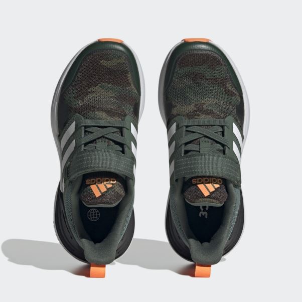 Chaussures Adidas Rapidasport Bounce Elastic Lace Top Strap Noir