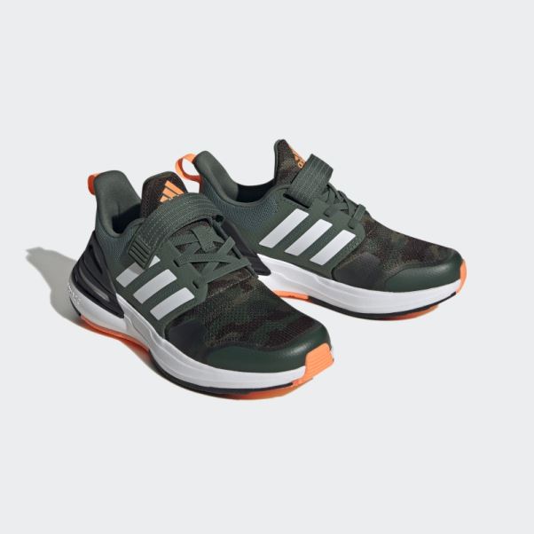 Chaussures Adidas Rapidasport Bounce Elastic Lace Top Strap Noir