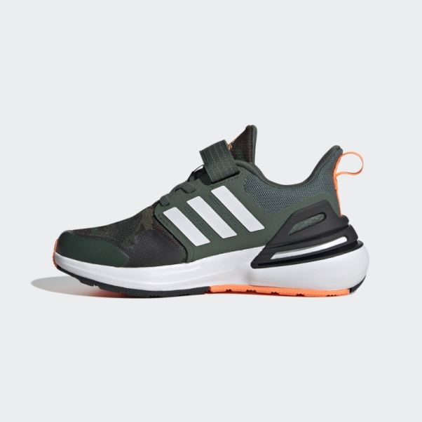 Chaussures Adidas Rapidasport Bounce Elastic Lace Top Strap Noir