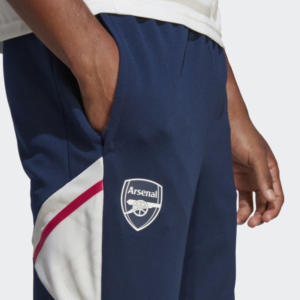 Adidas Arsenal Condivo 22 Pantalon De Survêtement D'entraînement Blanc
