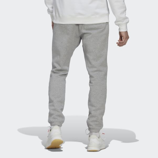Pantalon Polaire Adidas Gris Moyen