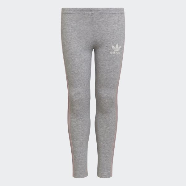 Survêtement Adidas 3 Bandes Gris Clair Chiné