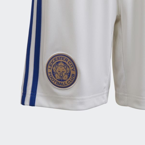 Short Domicile Adidas Leicester City Fc 22/23 Blanc