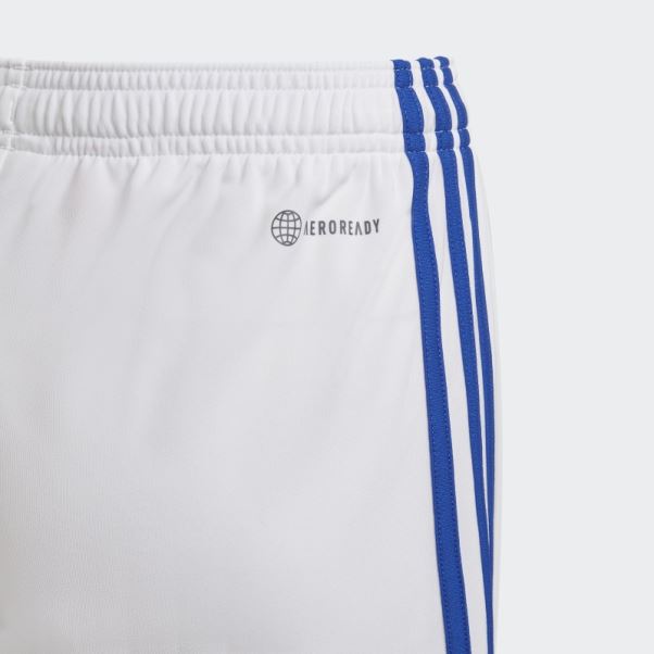 Short Domicile Adidas Leicester City Fc 22/23 Blanc