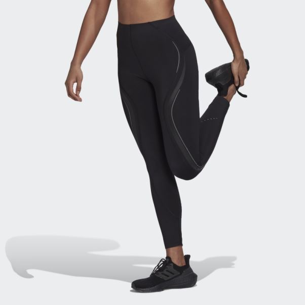 Sur Mesure Hiit Luxe 45 Seconds Training 7/8 Leggings Noir Adidas