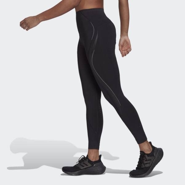 Leggings D'entraînement 7/8 Hiit Luxe 45 Seconds Noir Sur Mesure Adidas