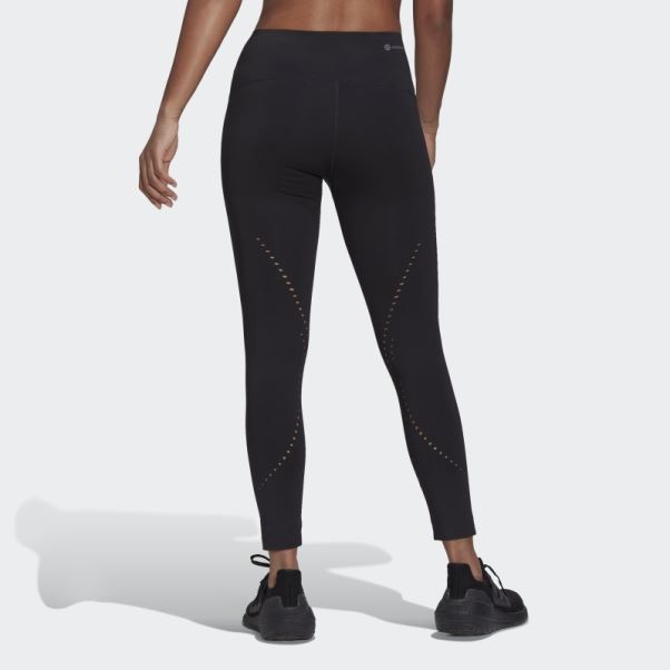Leggings D'entraînement 7/8 Hiit Luxe 45 Seconds Noir Sur Mesure Adidas