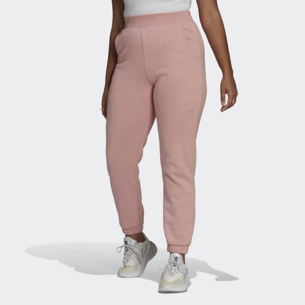 Pantalon à Revers Adidas Mauve