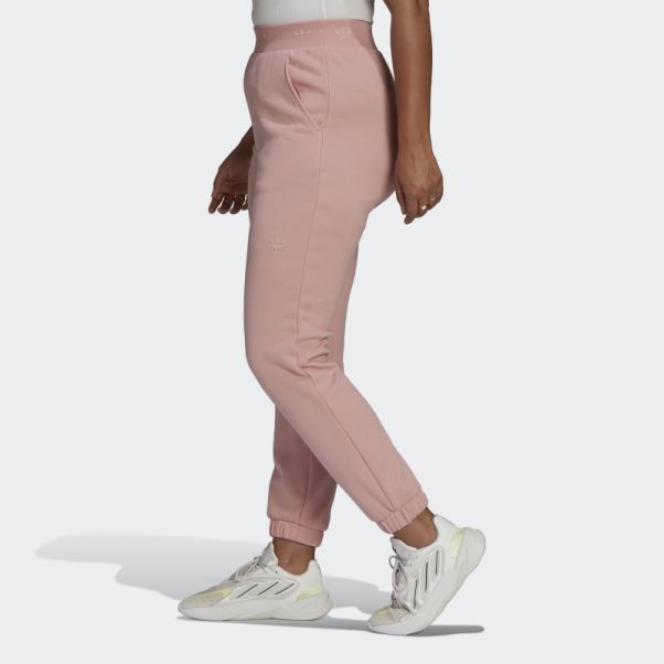 Pantalon à Revers Adidas Mauve