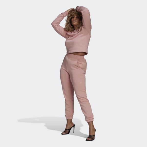 Pantalon à Revers Adidas Mauve
