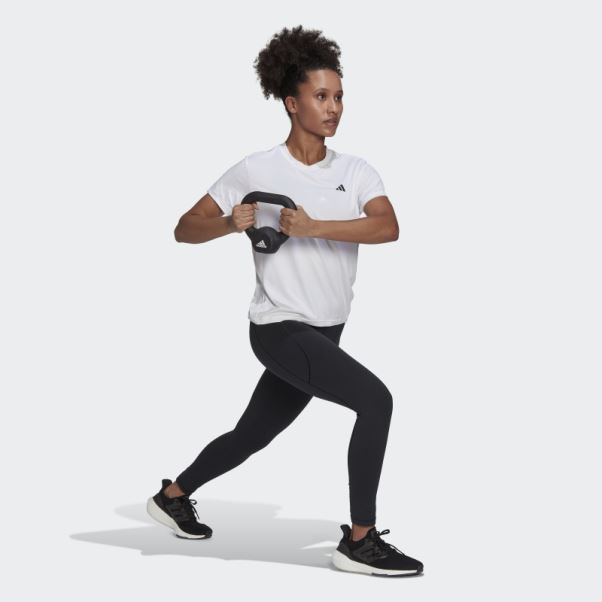 Aeroready Made For Training T-shirt Minimal Adidas Blanc