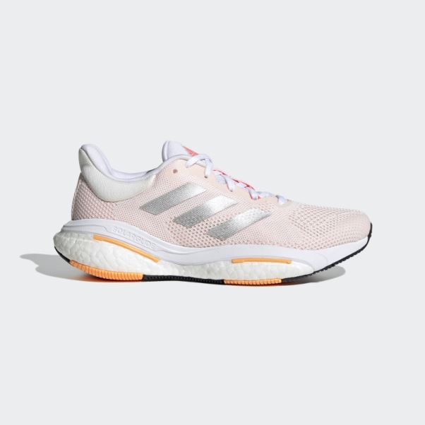 Chaussures Solarglide 5 Adidas Blanc