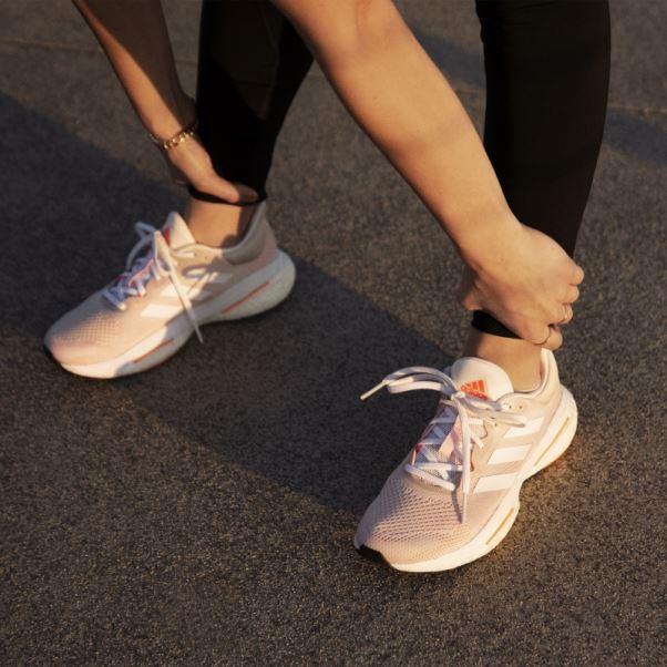 Chaussures Solarglide 5 Adidas Blanc