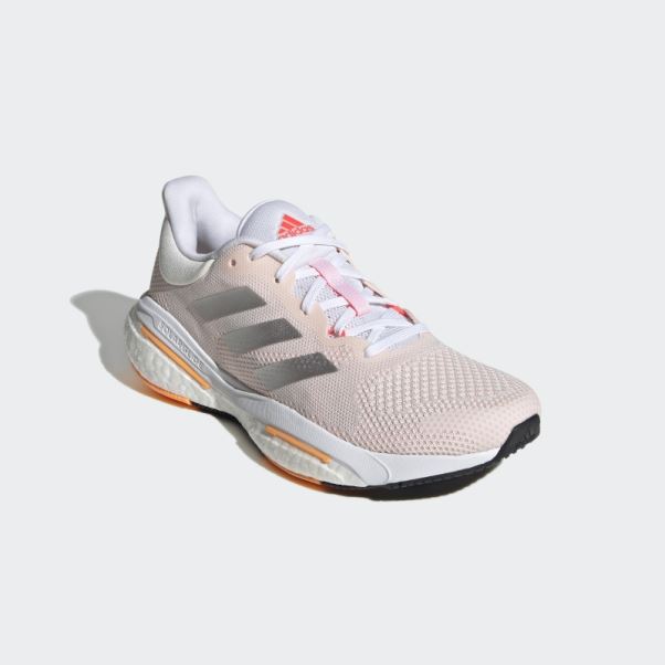 Chaussures Solarglide 5 Adidas Blanc