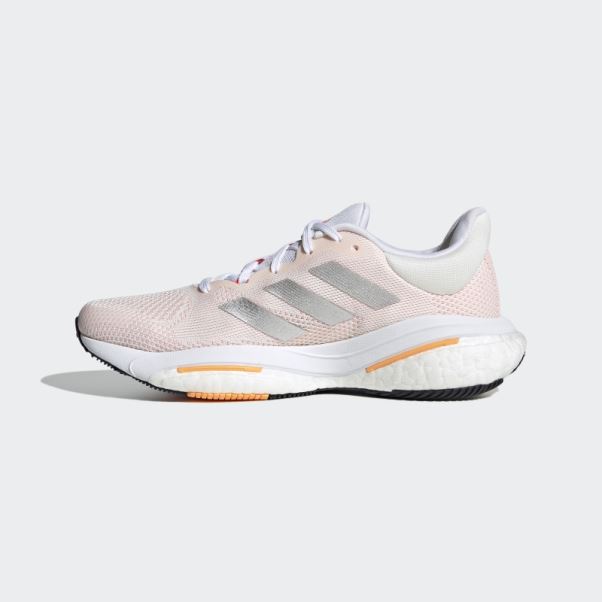 Chaussures Solarglide 5 Adidas Blanc