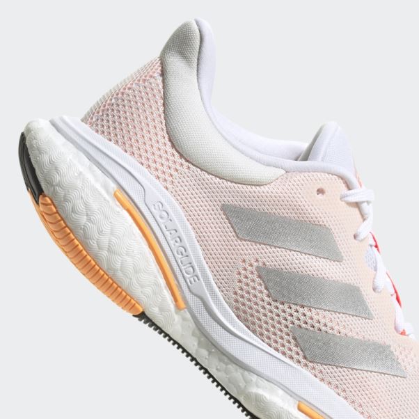 Chaussures Solarglide 5 Adidas Blanc