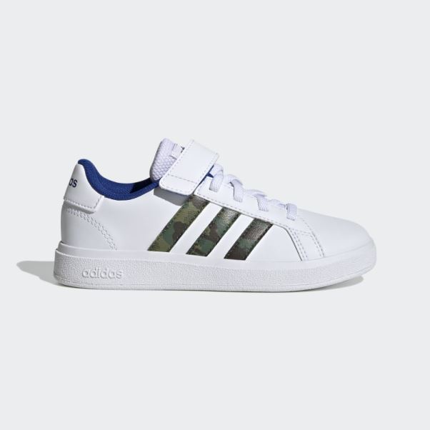 Chaussures Adidas Grand Court Bleu Royal 2.0
