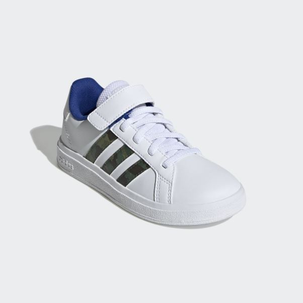 Chaussures Adidas Grand Court Bleu Royal 2.0