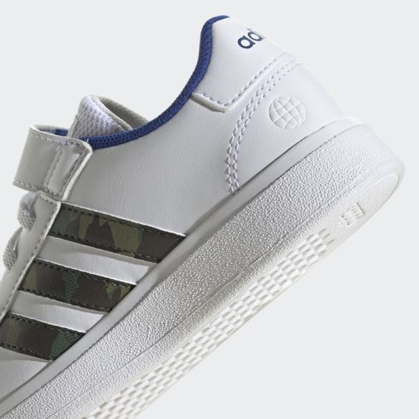 Chaussures Adidas Grand Court Bleu Royal 2.0