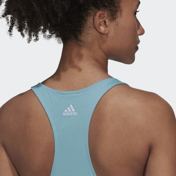 Débardeur à Logo Essentials Adidas Mint Ton