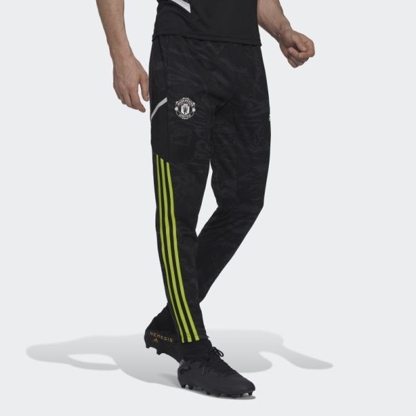Carbon Manchester United Condivo 22 Pantalon De Survêtement D'entraînement Adidas