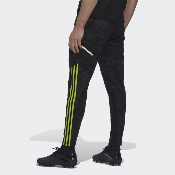 Carbon Manchester United Condivo 22 Pantalon De Survêtement D'entraînement Adidas