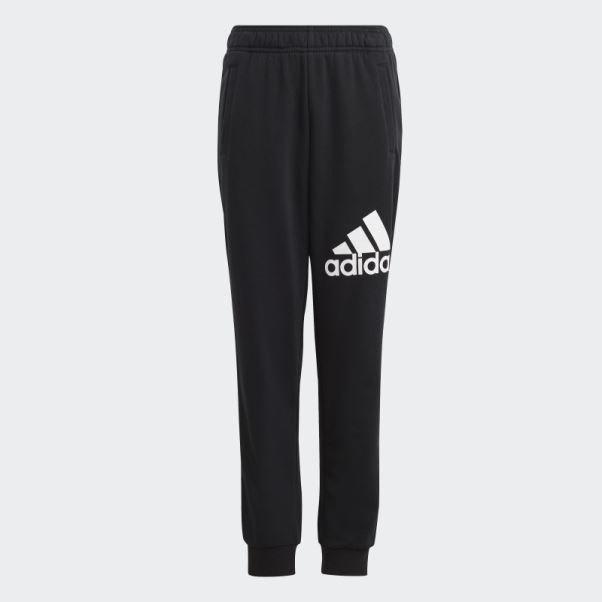 Adidas Essentials - Jogging Coupe Classique En Coton à Gros Logo - Noir